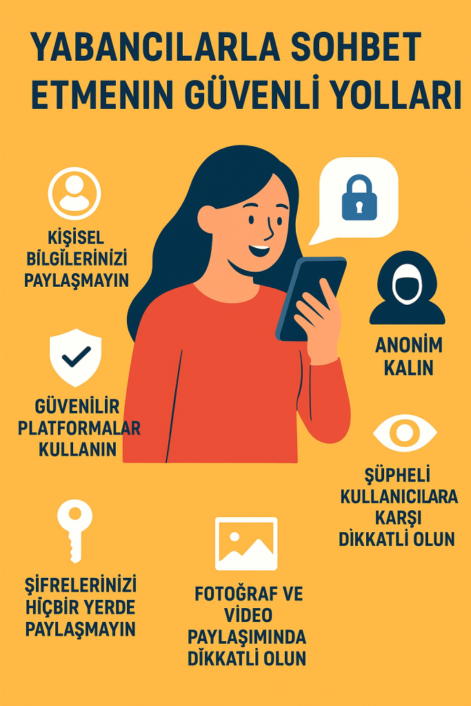 Yabancılarla Sohbet Etmenin Güvenli Yolları