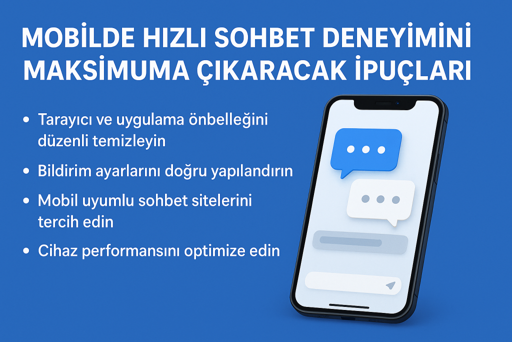 Mobilde Hızlı Sohbet Deneyimi